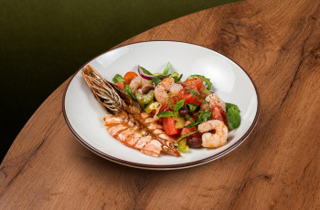 Каталана с креветками